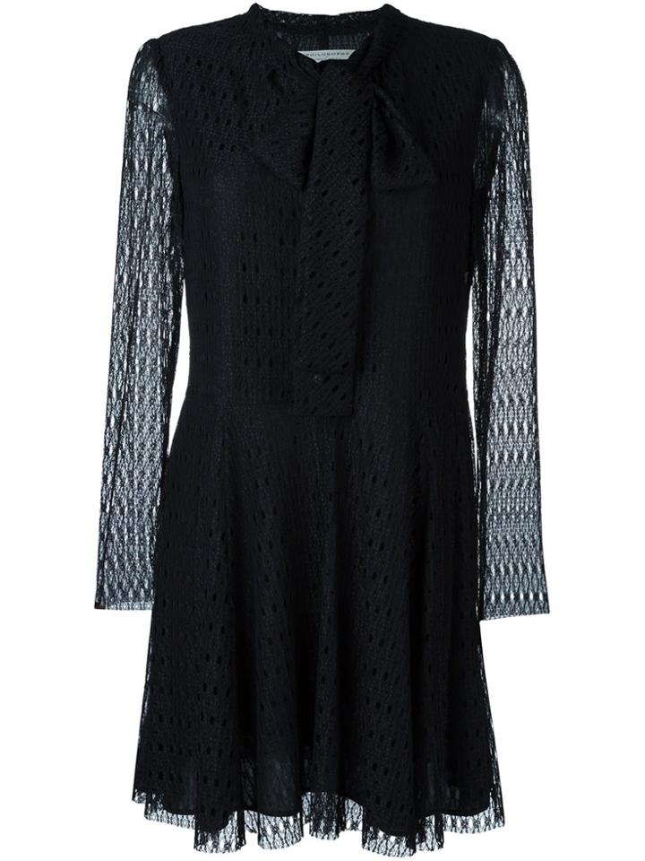 Philosophy Di Lorenzo Serafini Lace Mini Dress - Black
