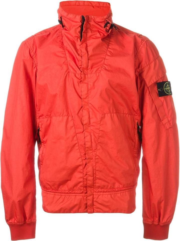 Stone Island High Collar Windbreaker