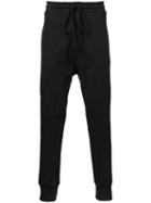 Bassike Rugby Track Pants, Men's, Size: Large, Black, Cotton