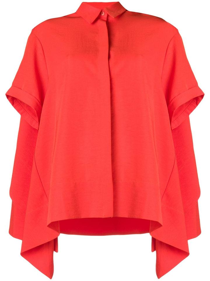 Henrik Vibskov Wind In Shirt - Red