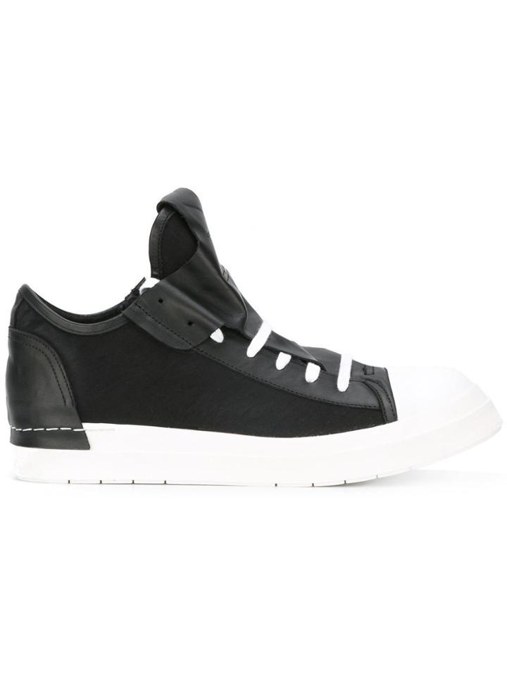 Cinzia Araia Elongated Tongue Sneakers - Black
