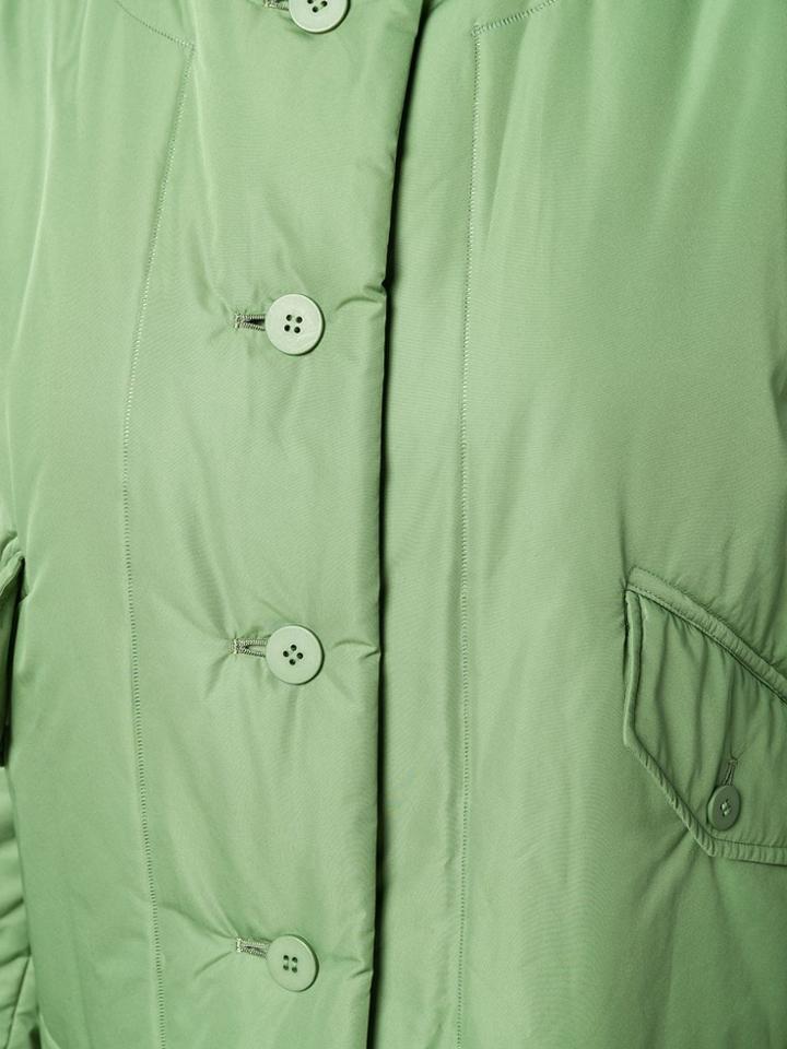 Pleats Please By Issey Miyake Scarf Neck Jacket - Green