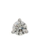 Delfina Delettrez 18kt White Gold Dots Solitaire Diamond Stud - Silver