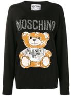 Moschino Teddy Bear Sweater - Black