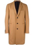 Ps By Paul Smith Classic Overcoat, Men's, Size: 42, Nude/neutrals, Nylon/viscose/cashmere/wool