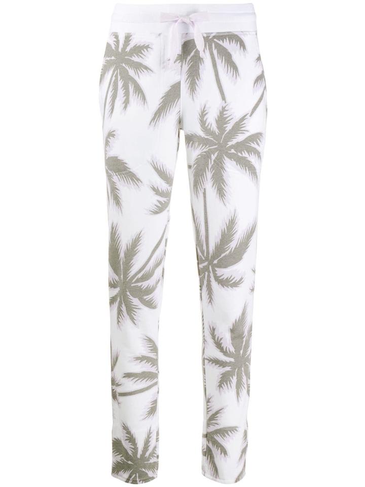 Juvia Cropped Sweatpants - White
