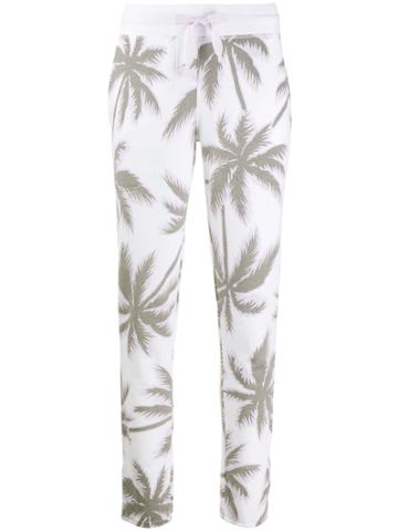 Juvia Cropped Sweatpants - White