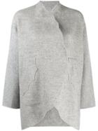 Tsumori Chisato Open-front Oversized Cardigan - Grey