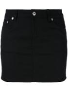 Givenchy - Star Print Denim Skirt - Women - Cotton/polyester/spandex/elastane - 38, Black, Cotton/polyester/spandex/elastane
