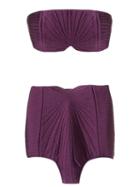 Adriana Degreas Bikini Set, Women's, Size: G, Pink/purple, Polyamide/spandex/elastane