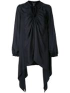 Thomas Wylde Oversized Shirt, Women's, Size: Medium, Black, Silk