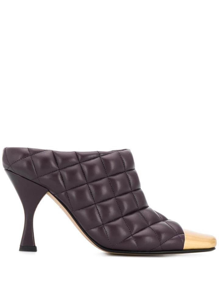 Bottega Veneta Dsf Scarpa Pelle - Purple