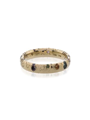 Polly Wales Gold 18k Gold Sapphire Ring - Metallic