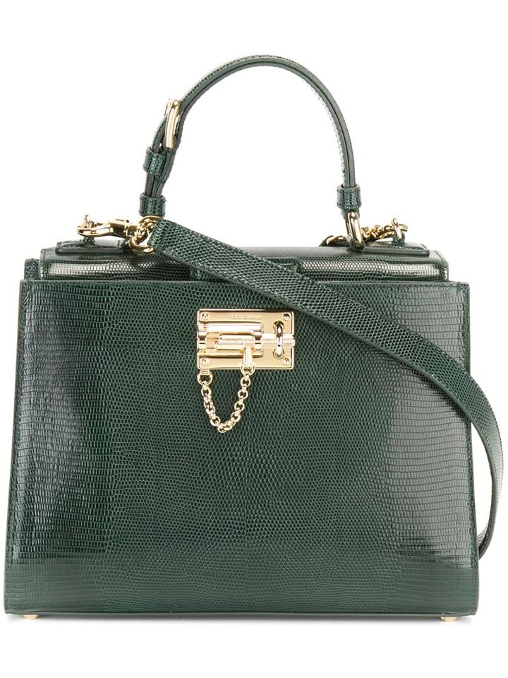 Dolce & Gabbana Large 'monica' Tote, Women's, Green