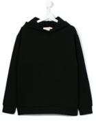 Andorine - Textured Hoodie - Kids - Cotton/polyamide/polyester - 2 Yrs, Black