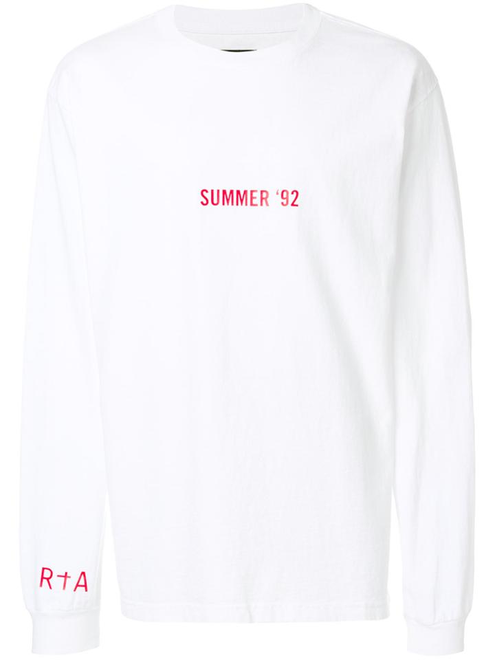 Rta Summer 92 Sweatshirt - White