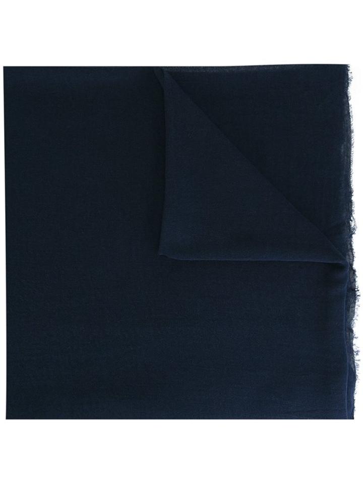 Faliero Sarti 'chal Loy' Scarf, Women's, Blue, Modal/cashmere