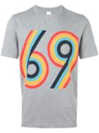 Paul Smith '69' T-shirt, Men's, Size: Large, Grey, Cotton