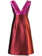 Gianluca Capannolo Sleeveless Patchwork Dress - Red