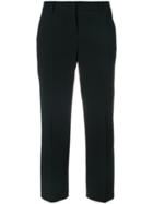 Tonello Cropped Cut Pants - Black