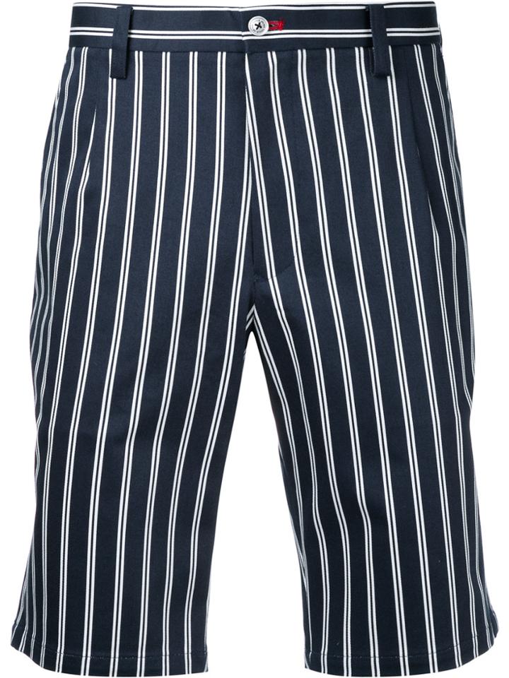 Guild Prime Nautical Striped Shorts - Blue