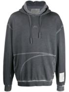 A-cold-wall* Hooded Logo Sweatshirt - Grey