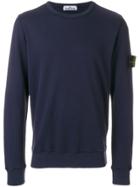 Stone Island Loose Fit Sweater - Blue