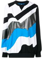 No Ka' Oi Stripe Detail Sweatshirt - Black
