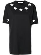 Givenchy Star Print Oversize T-shirt - Black
