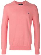 Polo Ralph Lauren Fine Knit Sweater - Pink & Purple
