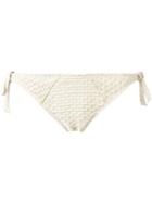 Marlies Dekkers - Holi Vintage Tie And Bow Briefs - Women - Polyamide/spandex/elastane - Xs, Nude/neutrals, Polyamide/spandex/elastane