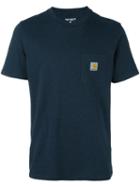 Carhartt Pocket T-shirt, Men's, Size: Small, Blue, Cotton