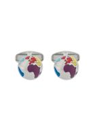 Paul Smith Globe Cufflinks - Silver