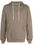 John Elliott Kangaroo Pocket Drawstring Hoodie - Brown