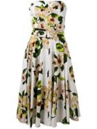 Samantha Sung - Carol Dress - Women - Cotton/spandex/elastane - 4, White, Cotton/spandex/elastane