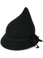 Yohji Yamamoto Small Pointed Hat - Black