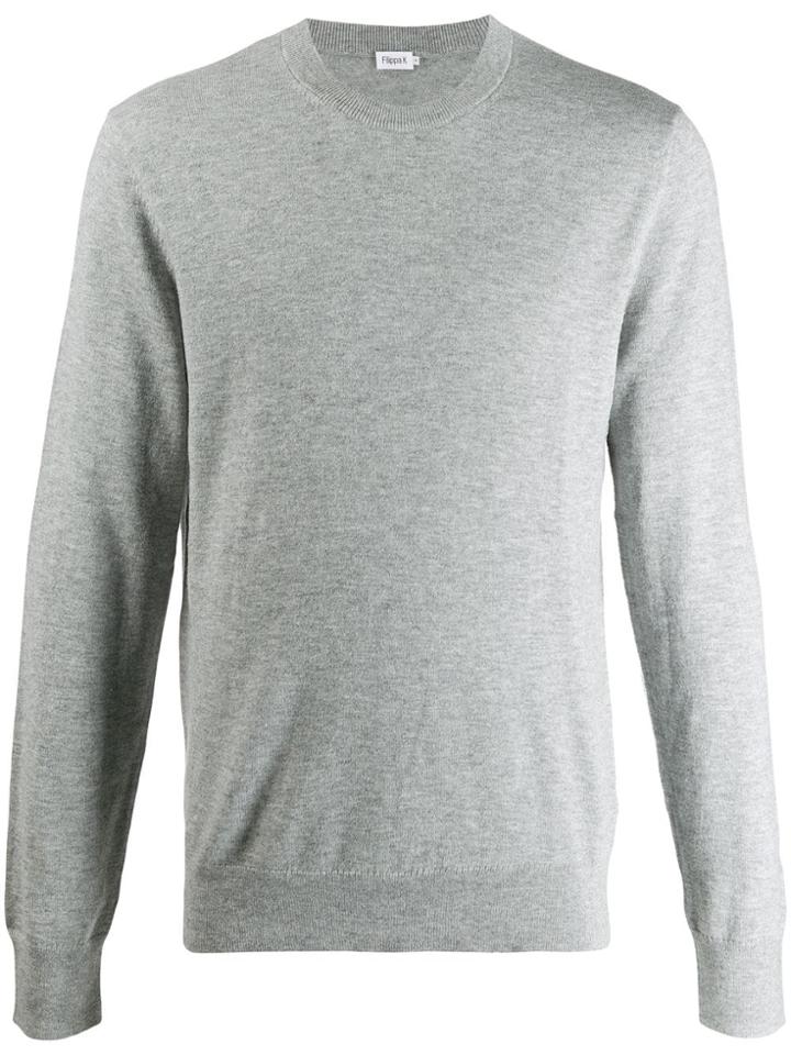 Filippa-k Round Neck Jumper - Grey