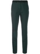 Karl Lagerfeld Tailored Cigarette Trousers - Green
