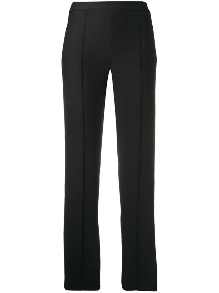 Hebe Studio Slim Tailored Trousers - Black