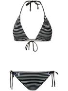 Polo Ralph Lauren Striped Bikini - Black