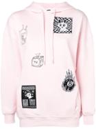 Mcq Alexander Mcqueen Patch Detail Sweatshirt - Pink & Purple