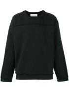 Martin Asbjorn Panelled Sweatshirt - Black