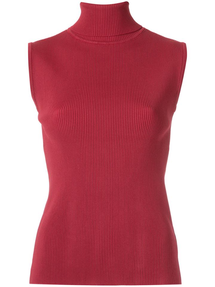 Egrey Knitted Top - Red