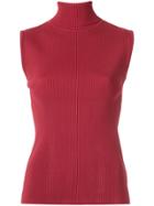 Egrey Knitted Top - Red