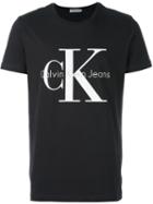 Calvin Klein Jeans Logo Print T-shirt, Men's, Size: Medium, Black, Cotton