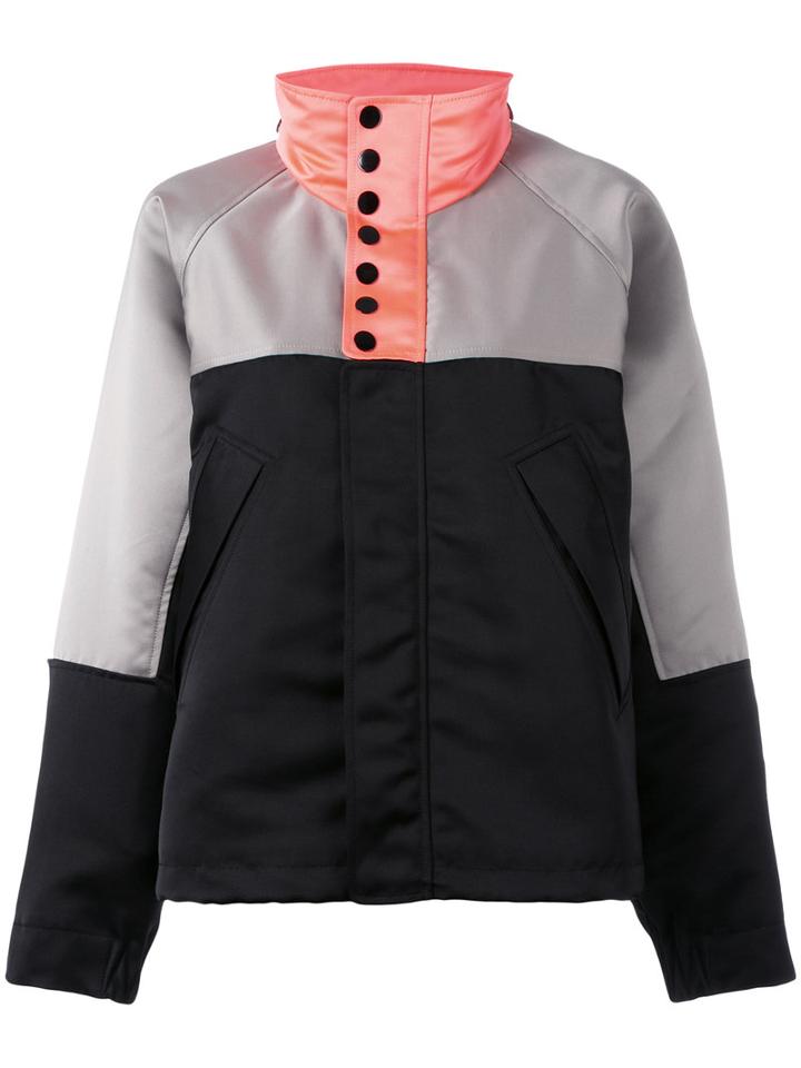 Alexander Wang Oversized Waterproof Windbreaker, Women's, Size: Medium, Black, Polyester/nylon