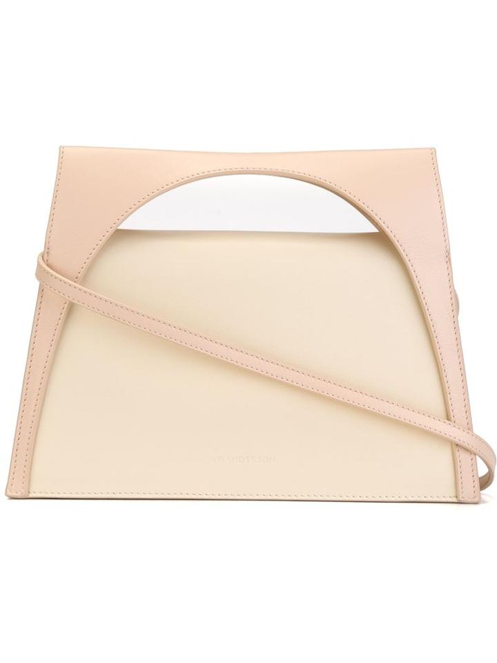 J.w.anderson 'moon' Shoulder Bag, Women's, Pink/purple, Calf Leather
