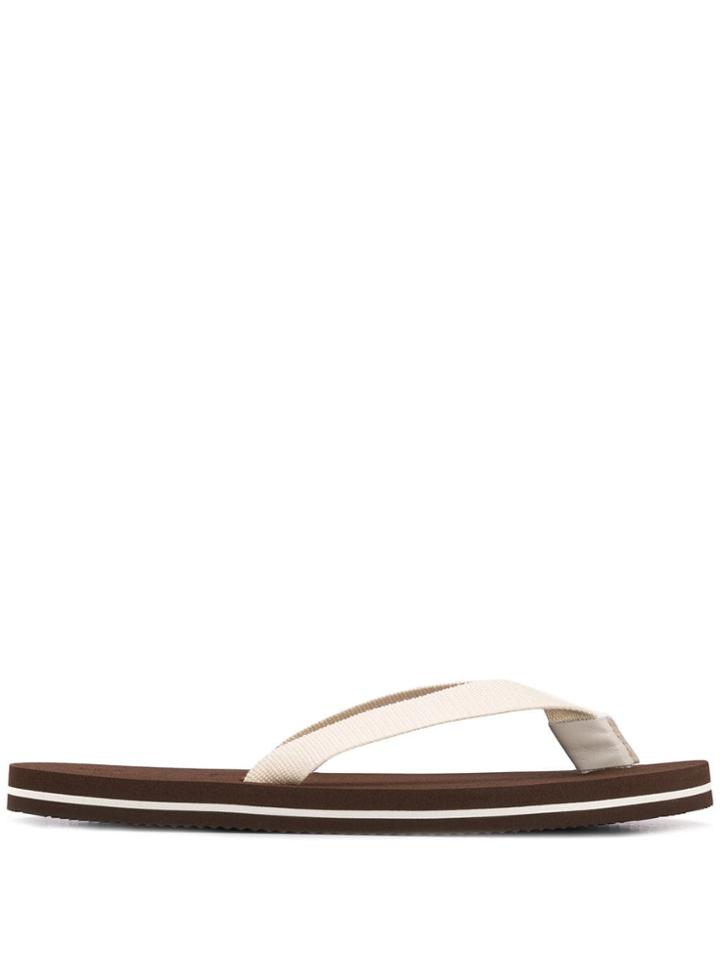 Brunello Cucinelli Classic Flip-flops - Neutrals