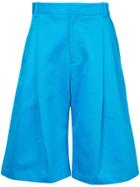Ex Infinitas Wide Leg Shorts - Blue