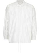 Monkey Time Striped Shirt - White